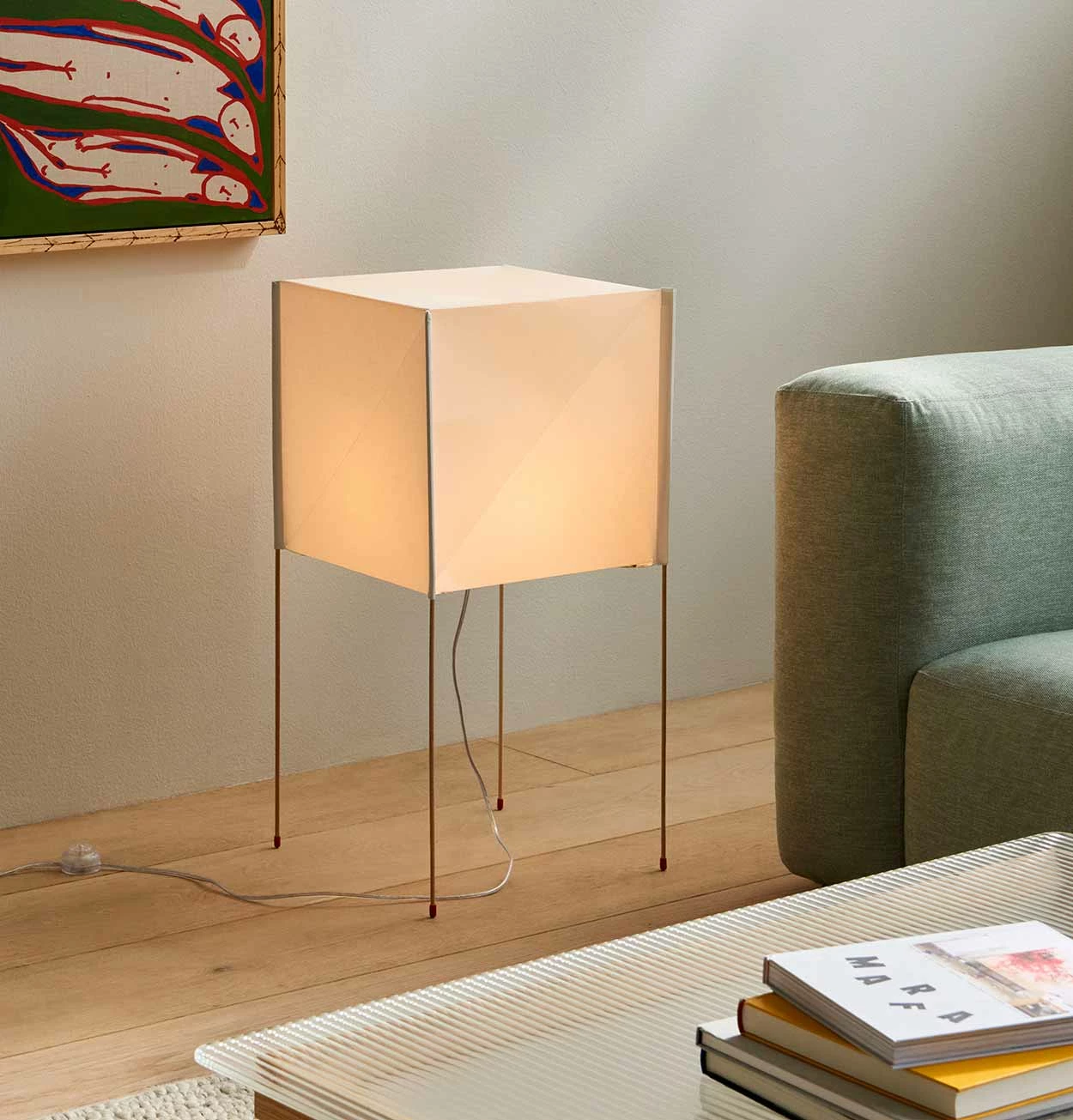 HAY Paper Cube Floor Lamp - Image 2