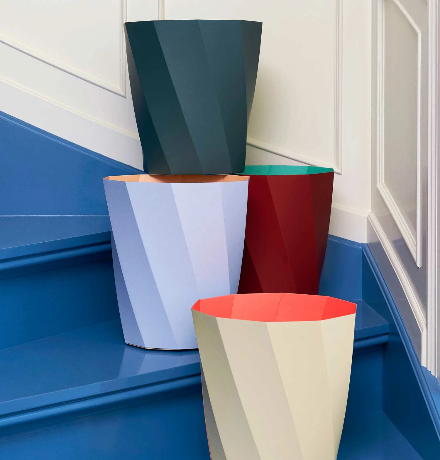 HAY Paper Paper Bin β Light Grey - Image 2