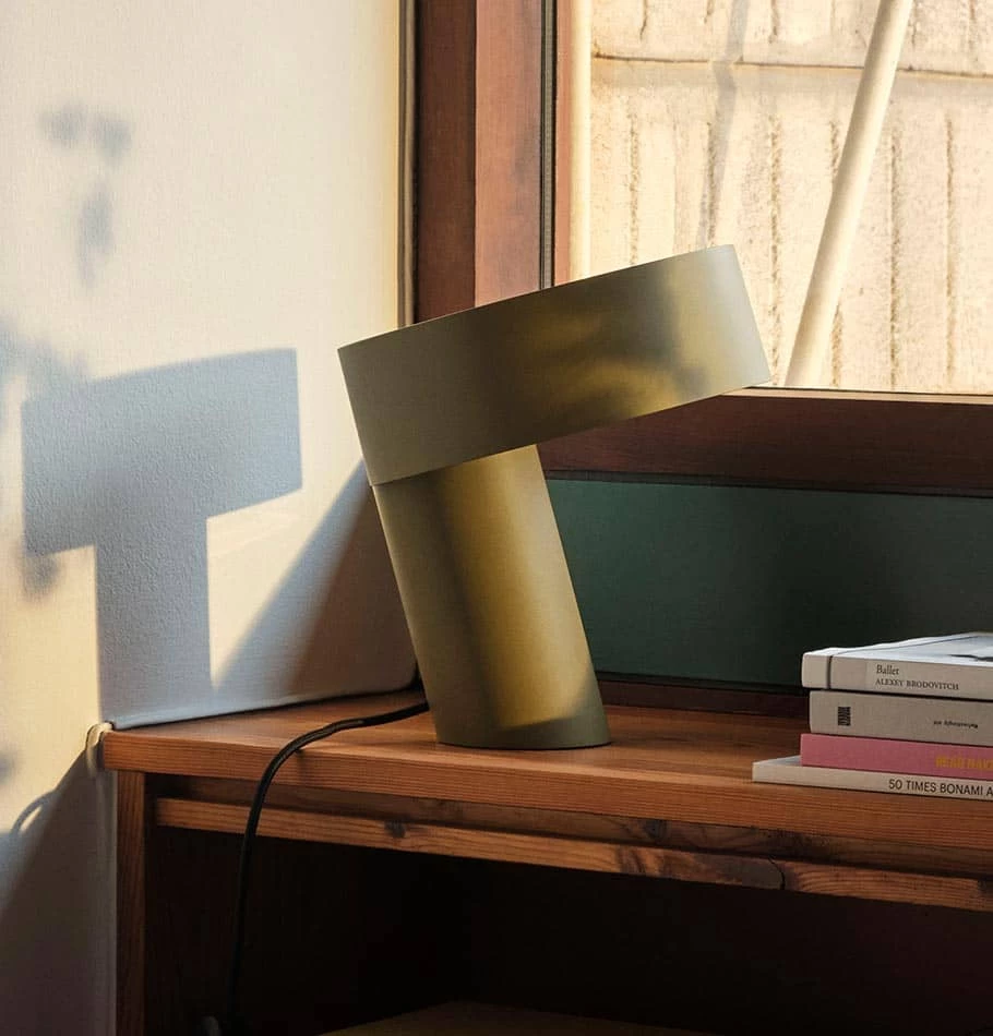 HAY Slant Lamp β Khaki Green - Image 3
