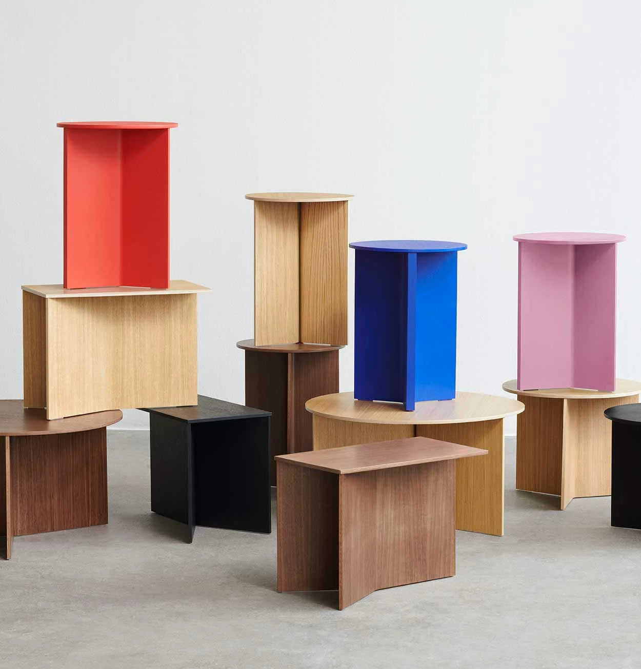 HAY Slit Table Wood In Various Sizes & Colours - Image 4