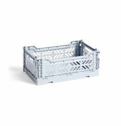 HAY Colour Crate – Small – Ice Blue