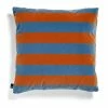 HAY Soft Stripe Cushion – 58 X 58 Cm – Soft Blue