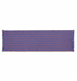 HAY Stripes And Stripes Rug – Cacao Sky – 200 X 60 Cm