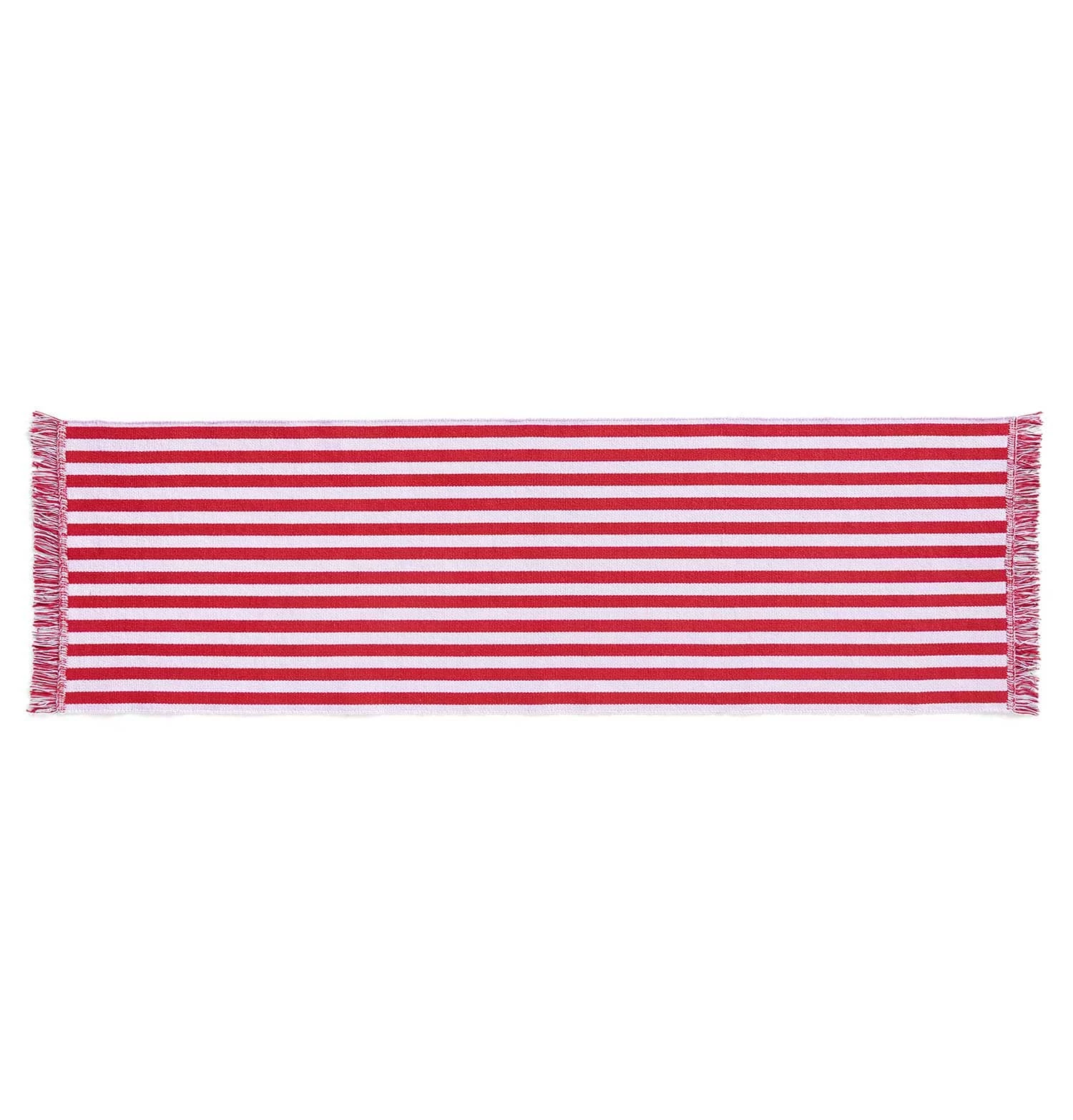 HAY Stripes And Stripes Rug β Raspberry Ripple β 200 X 60 Cm