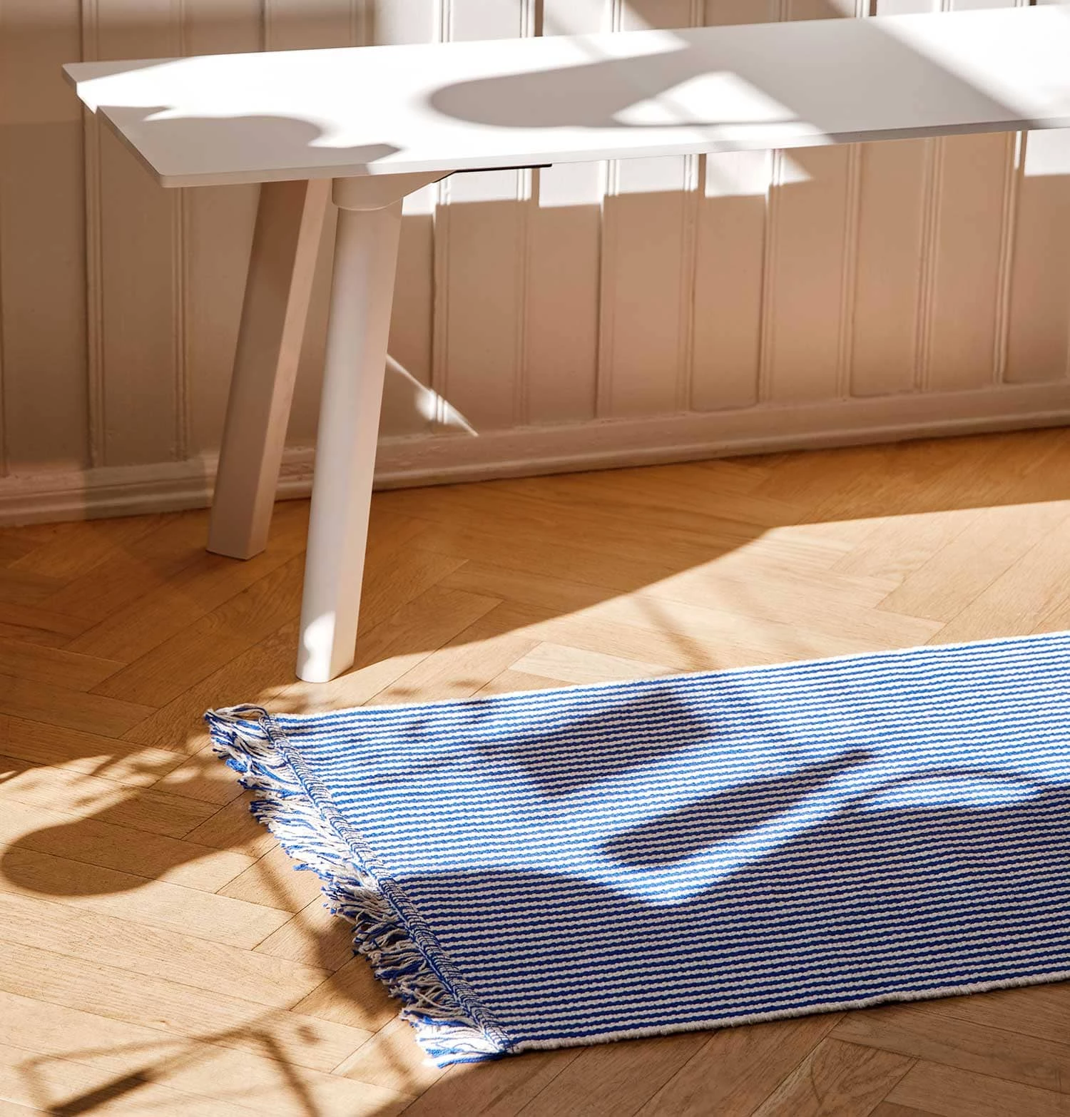 HAY Stripes And Stripes Rug β Bluebell Ripple β 200 X 60 Cm - Image 3