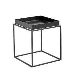 HAY Tray Table – Small Side Table In Black