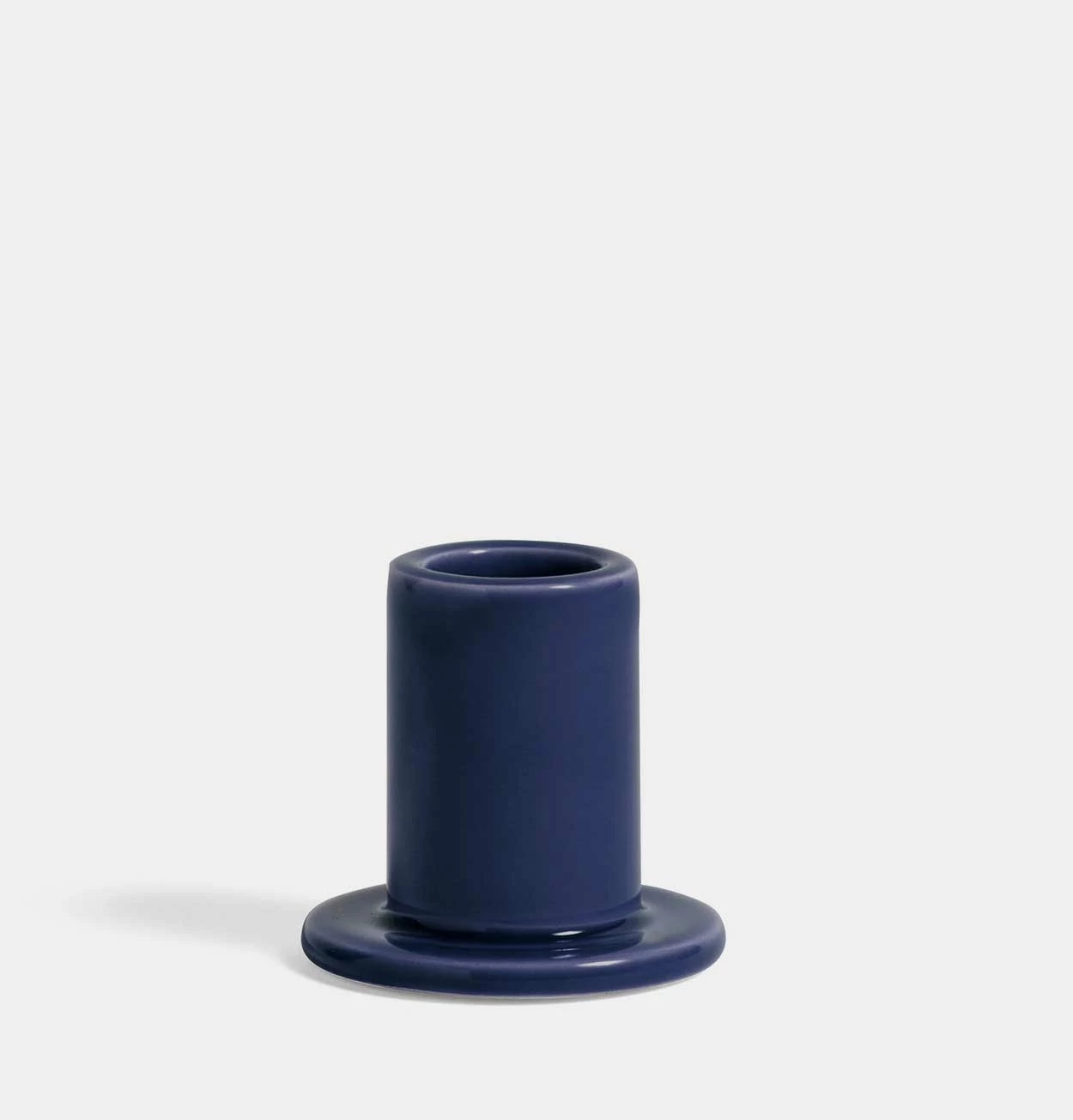 HAY Tube Candleholder β Small β Midnight Blue