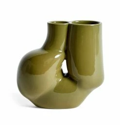 Hay W&S Vase – Chubby – Olive Green