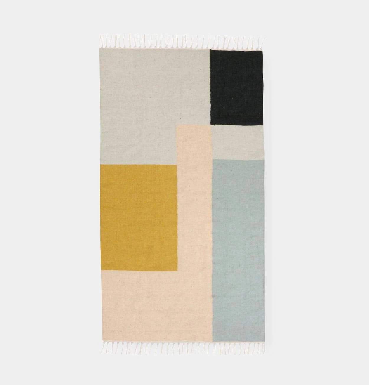 Ferm Living Kelim Rug β Squares β Medium