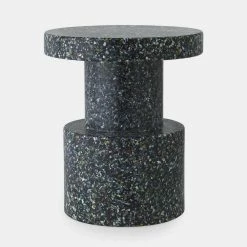 Normann Copenhagen Bit Stool In Black Multi