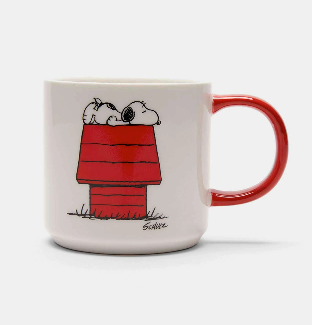 Peanuts Allergic To Mornings Mug