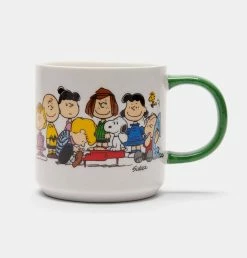 Peanuts Gang & House Mug