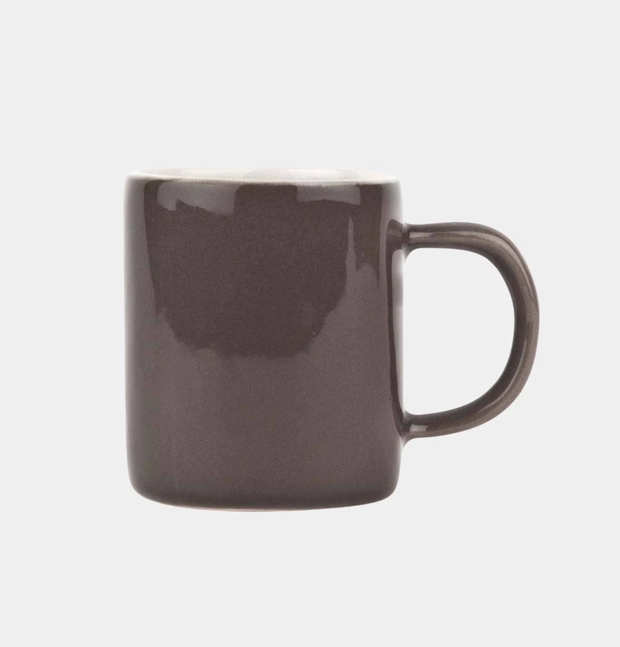 Quail's Egg Stoneware Espresso Cup In Charcoal