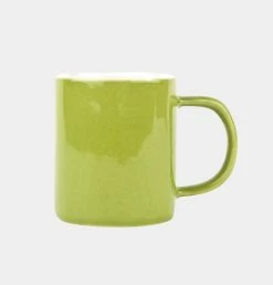 Quail's Egg Stoneware Espresso Cup In Green