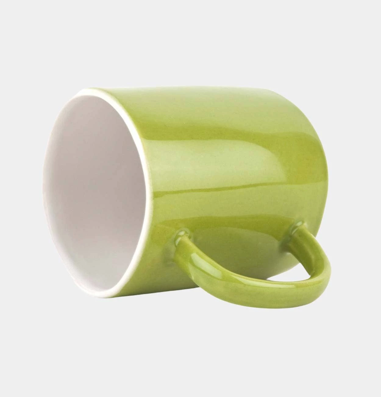 Quail's Egg Stoneware Espresso Cup In Green - Image 2