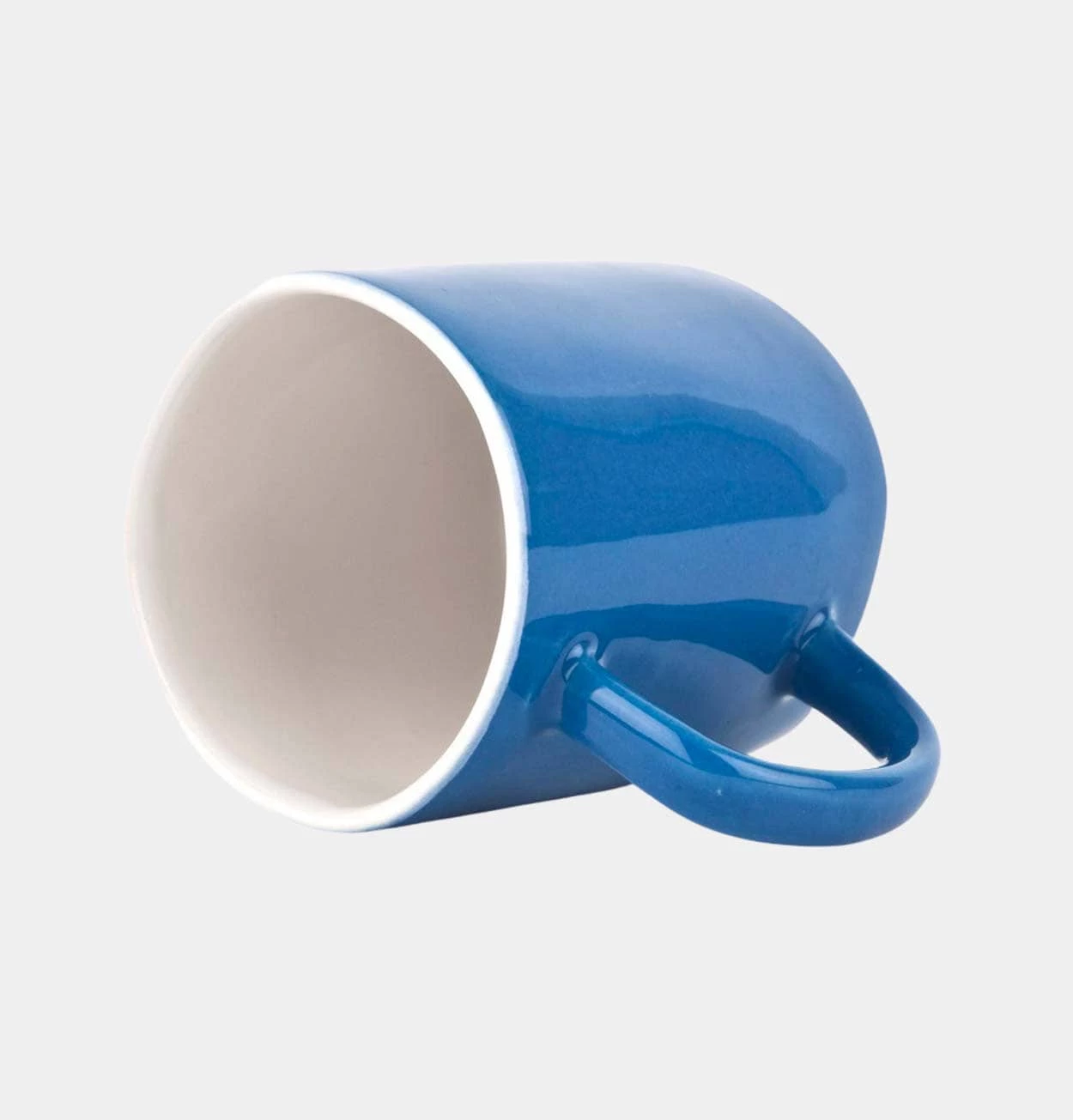 Quail's Egg Stoneware Espresso Cup In Mid Blue - Image 2