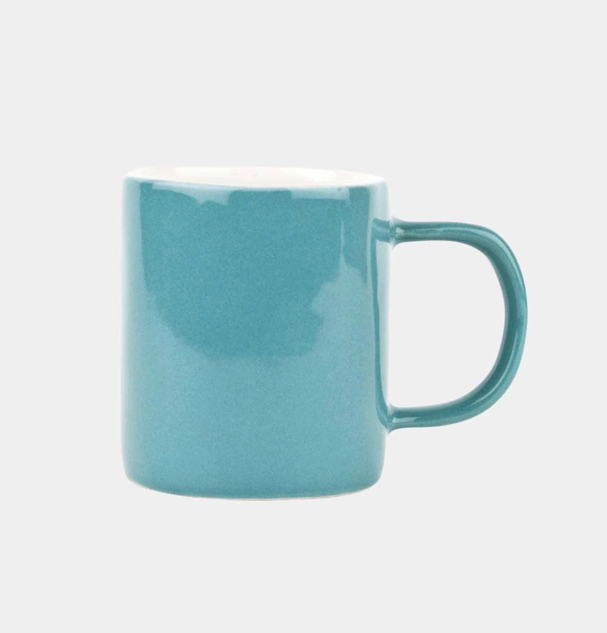 Quail's Egg Stoneware Espresso Cup In Petrol