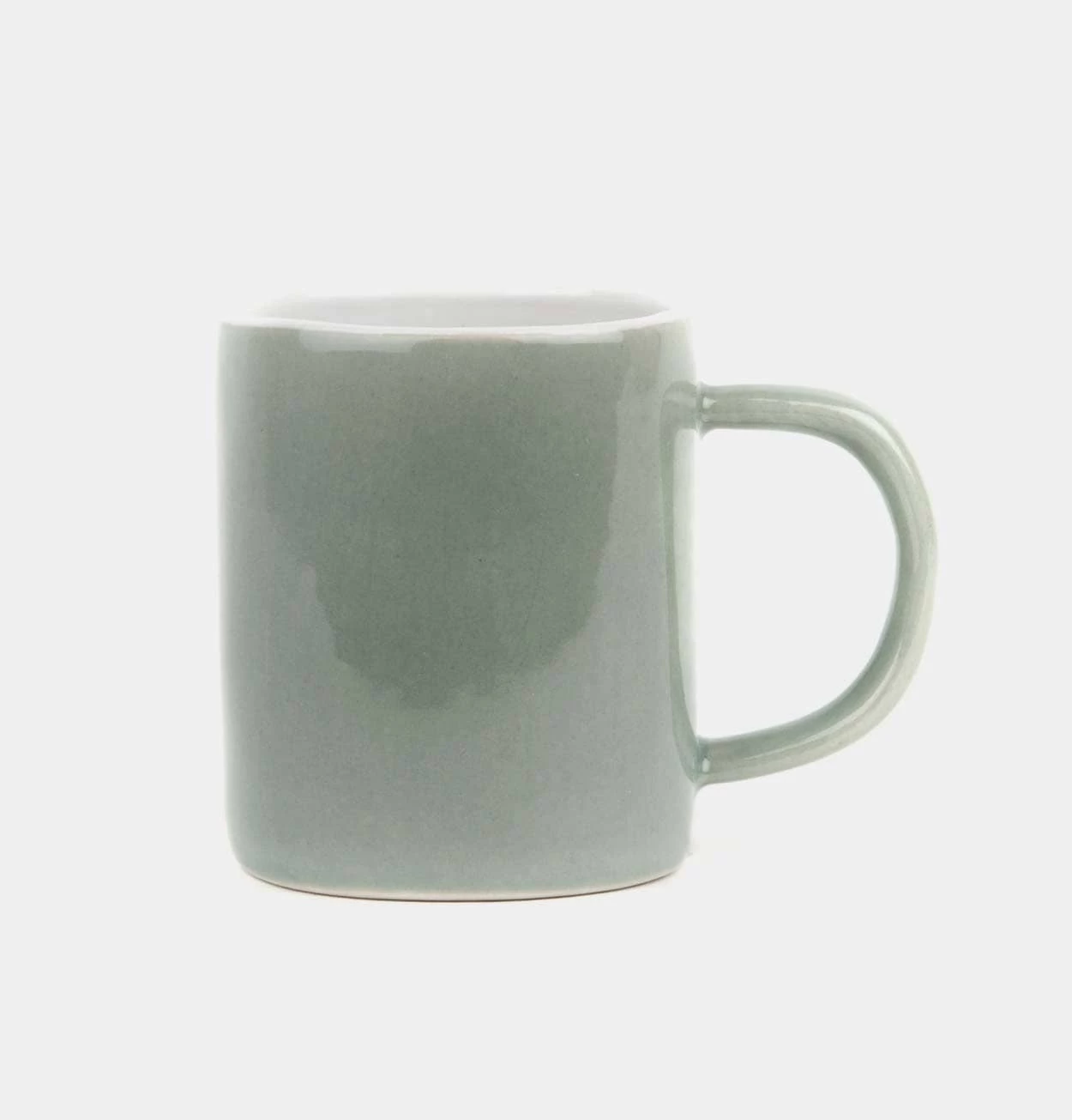 Quail's Egg Stoneware Espresso Cup In Sage