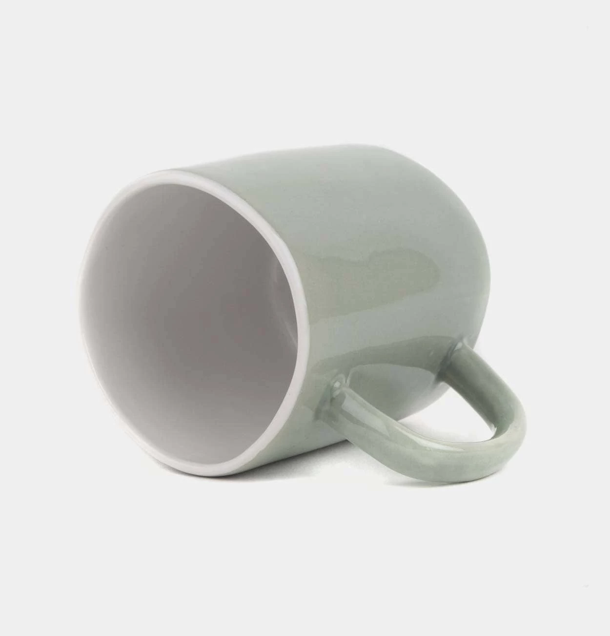 Quail's Egg Stoneware Espresso Cup In Sage - Image 2