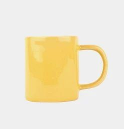 Quail's Egg Stoneware Espresso Cup In Yellow