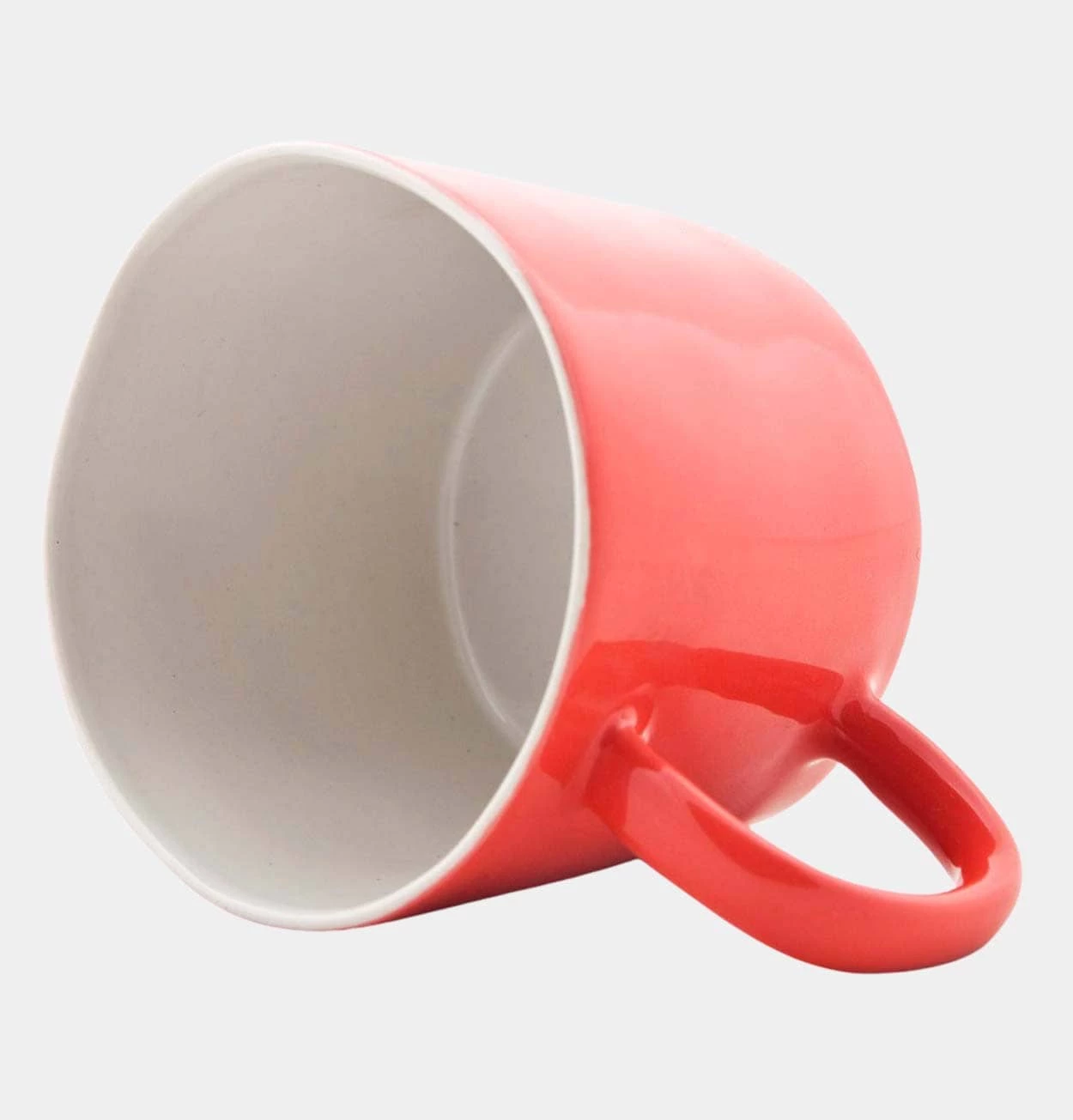 Quail's Egg Stoneware Mug In Coral - Image 2