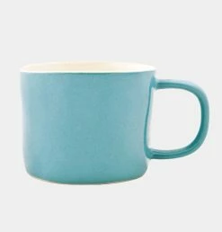 Quail's Egg Stoneware Mug In Petrol