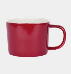 Quail's Egg Stoneware Mug In Raspberry