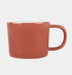 Quail's Egg Stoneware Mug In Terracotta
